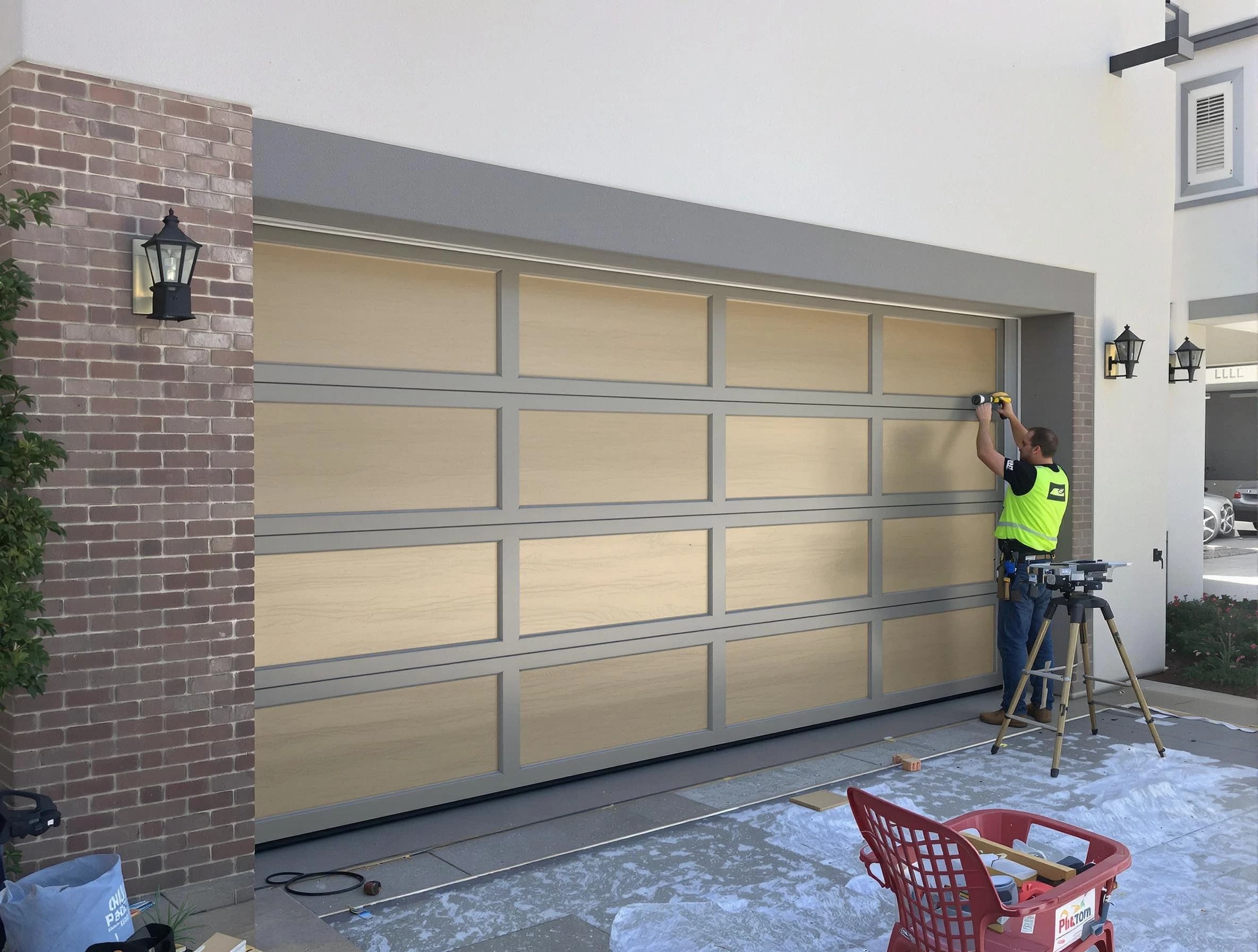 Garage door replacement service by South Park Garage Door Repair in South Park