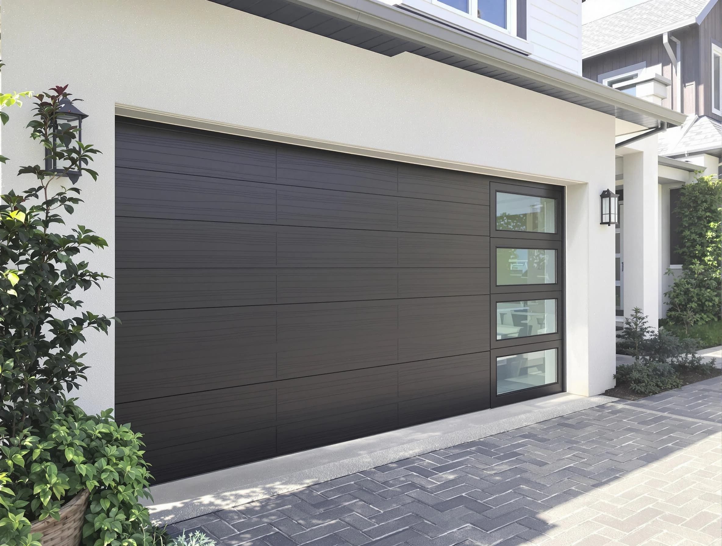 Custom garage door installation by South Park Garage Door Repair in South Park