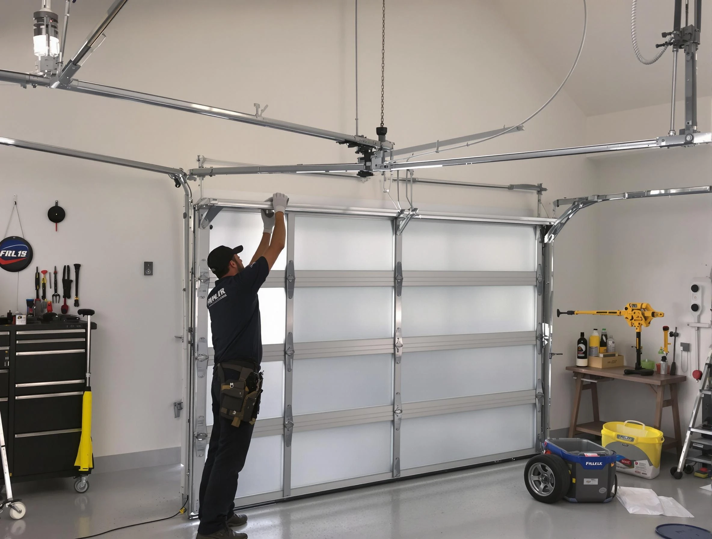 South Park Garage Door Repair certified team performing precision garage door installation in South Park